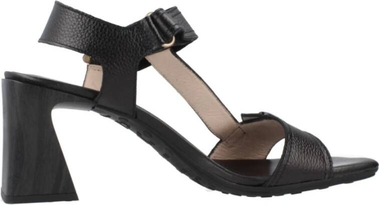 Hispanitas Stijlvolle High Heel Sandalen met Versieringen Black Dames