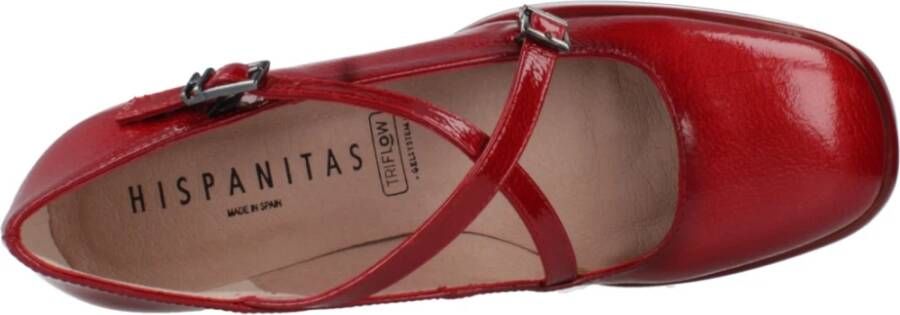 Hispanitas Stijlvolle Hoge Hak Pumps Red Dames