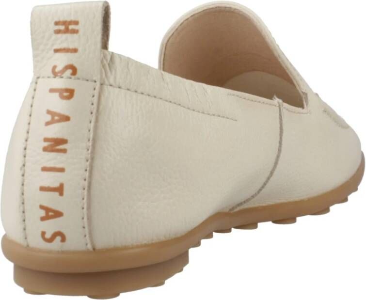 Hispanitas Stijlvolle Loafers Hv253177 Zapato Beige Dames