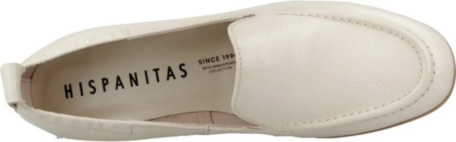 Hispanitas Stijlvolle Loafers Hv253177 Zapato Beige Dames