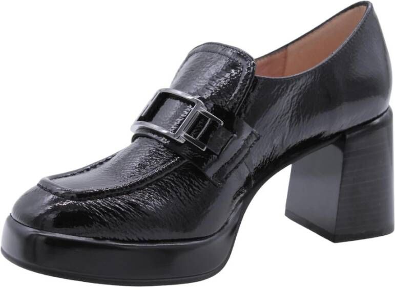 Hispanitas Stijlvolle Mocassin Schoenen voor Vrouwen Black Dames