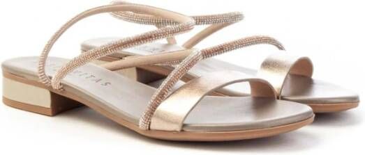 Hispanitas Strass Lena Sandaal Beige Dames