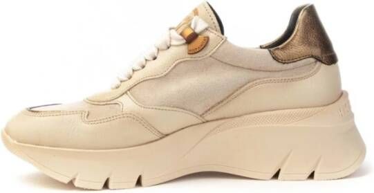 Hispanitas Suède sneakers voor vrouwen Beige Dames