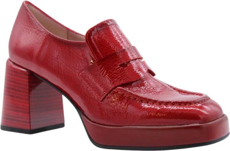 Hispanitas Treboun Mocassin Schoenen Red Dames