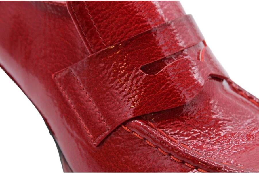 Hispanitas Treboun Mocassin Schoenen Red Dames