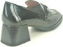 Hispanitas Zwart Kant Moccasin Black Dames - Thumbnail 2