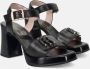 Hispanitas Zwarte hoge hak platform sandalen Black Dames - Thumbnail 2