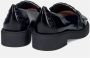 Hispanitas Zwarte leren mocassin met franjedetail Black Dames - Thumbnail 4