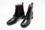 Hispanitas Zwarte mocassin-stijl enkellaars Black Dames - Thumbnail 3