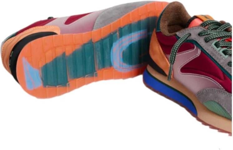 Hoff Artistieke Sneakers met Retro Design Multicolor Dames