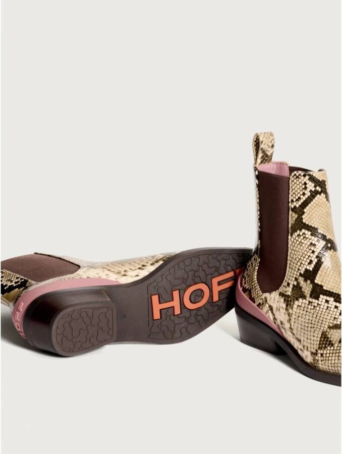 Hoff Beige Cowboy Rodeo Laars Multicolor Dames