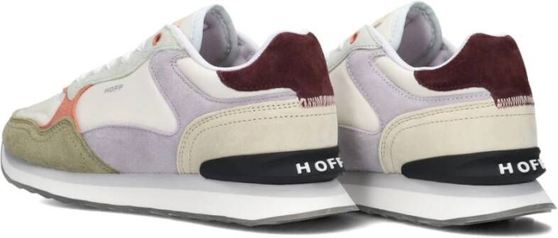 Hoff Beige Suède Lage Sneakers Multicolor Dames