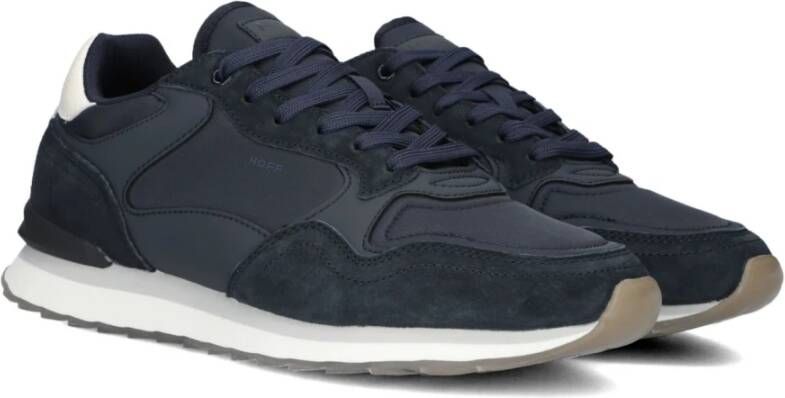 Hoff Blauwe Nylon Sneakers Monterrey Blue Heren