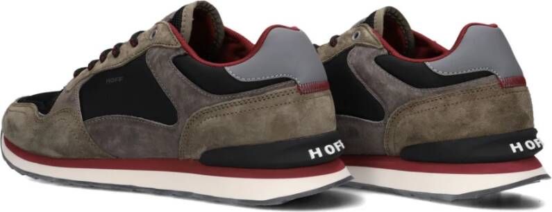 Hoff Bruine Suède Lage Sneakers Brown Heren