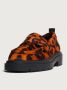 Hoff Dierenprint Oranje Mocassin Schoenen Brown Dames - Thumbnail 4