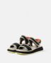 Hoff Zwarte Dierenprint Sandaal Memory Foam Black Dames - Thumbnail 2