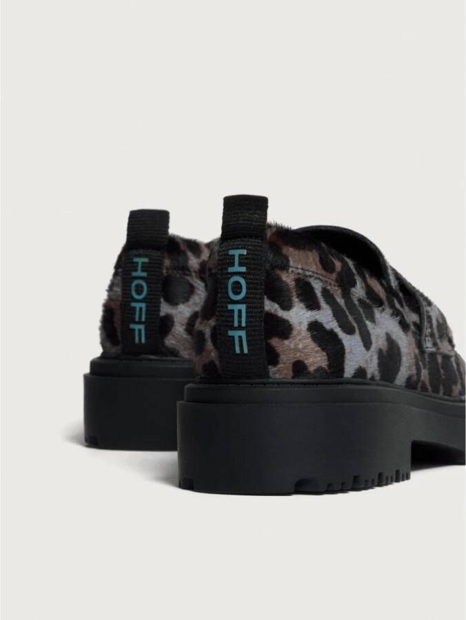 Hoff Dierenprint School Mocassin Grijs Gray Dames