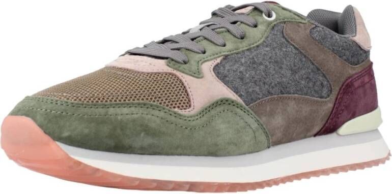 Hoff Stijlvolle lage top sneakers Green Heren