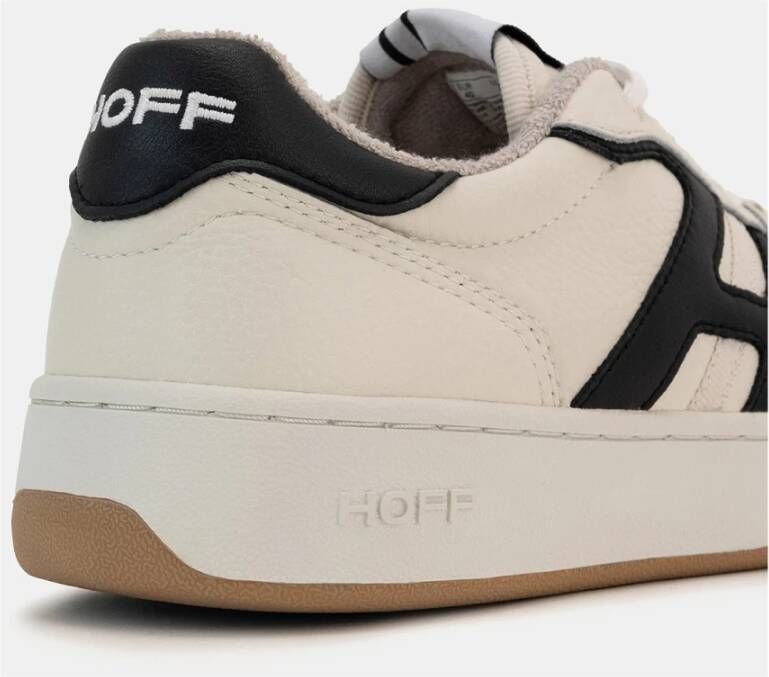 Hoff Grand Central Leren Sneaker Memory Foam Beige Dames