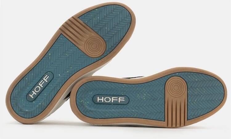 Hoff Grand Central Leren Sneaker Memory Foam Beige Dames