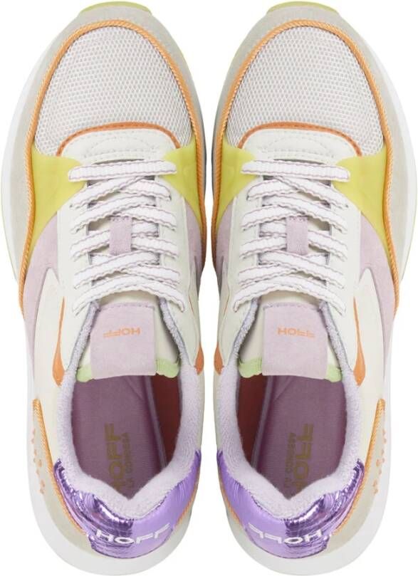 Hoff Grijze Combi Sneakers Multicolor Dames