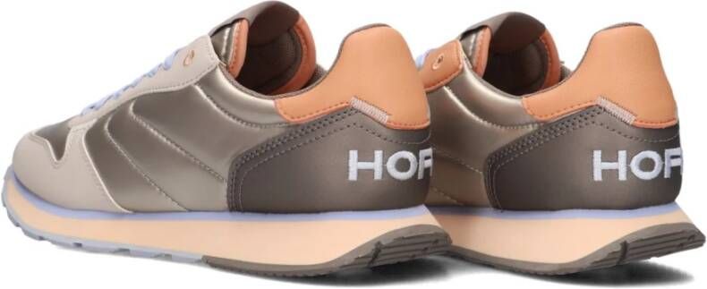 Hoff Grijze Lage Top Sneakers Regium Multicolor Dames