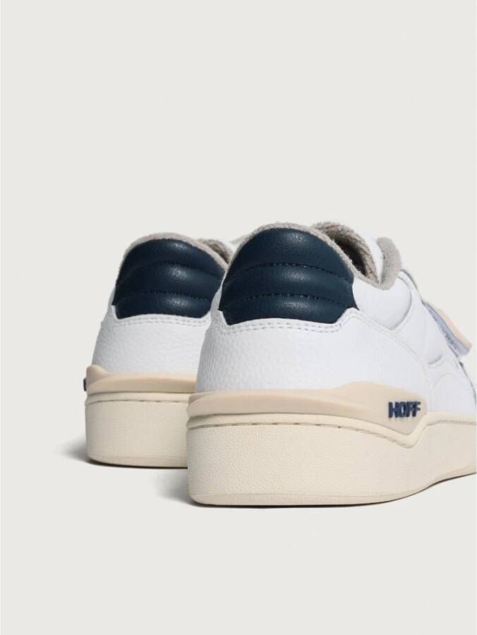 Hoff Leren Mixtape Sneakers met Memory-Foam White Heren