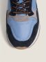 Hoff Leren Sneakers met Memory-Foam Voering Blue Heren - Thumbnail 3