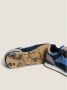 Hoff Leren Sneakers met Memory-Foam Voering Blue Heren - Thumbnail 4