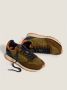 Hoff Memory-Foam Sneakers met Leer en Textiel Green Heren - Thumbnail 3