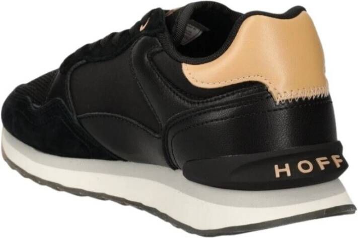 Hoff Zwarte Lage Top Sneakers voor Vrouwen Black Dames