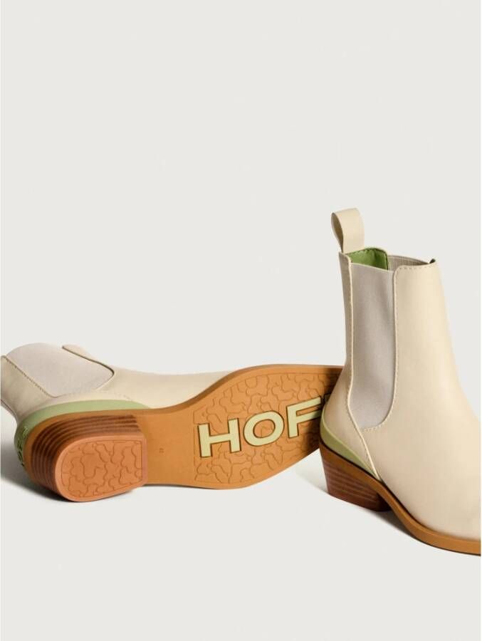 Hoff Off White Cowboy Rodeo Laars Beige Dames