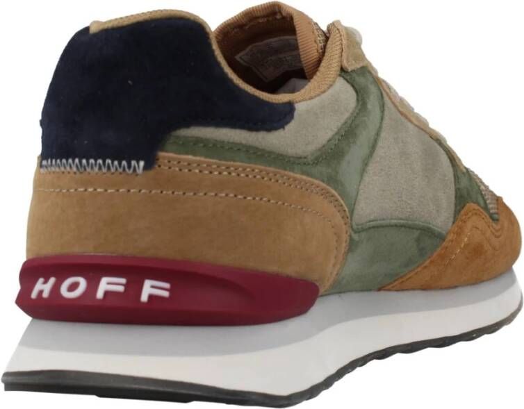 Hoff Stijlvolle Viena Lage Sneakers Brown Heren