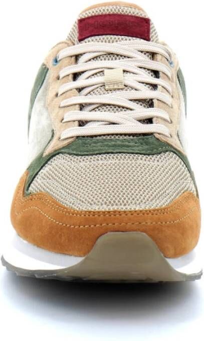 Hoff Stijlvolle Viena Lage Sneakers Brown Heren