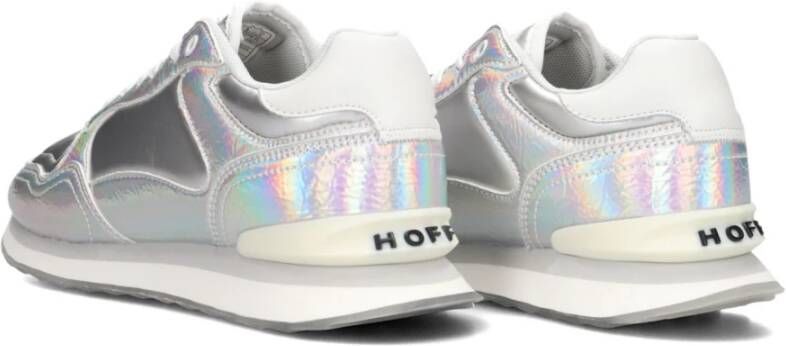 Hoff Zilveren Stad Lage Sneakers Gray Dames