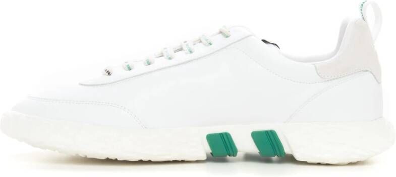 Hogan 3R Leren Sneakers met Zijlogo White Heren