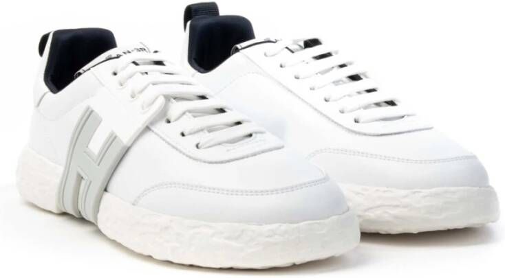 Hogan 3R Sneakers voor vrouwen Made in Italy White Dames