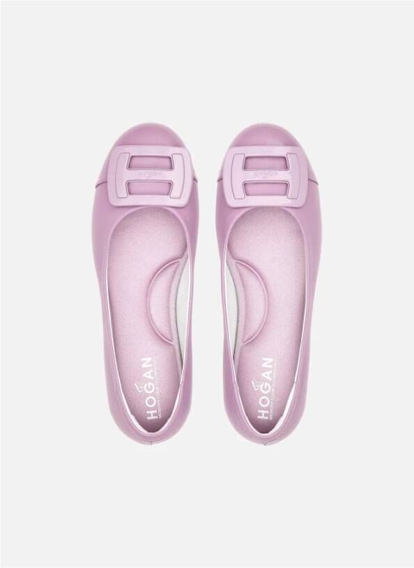 Hogan Ballerina Schoenen Pink Dames