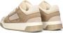 HOGAN Lage Sneakers Dames Combi Basket Sneaker Maat: 37 Materiaal: Leer Kleur: Beige - Thumbnail 3