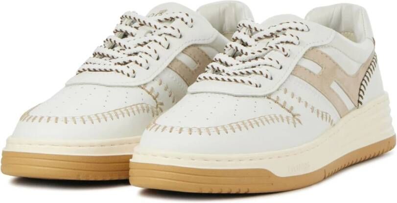 Hogan Beige Combi Sneakers voor vrouwen Beige Dames