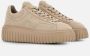 Hogan Beige H-Stripes Suède Sneakers Beige Dames - Thumbnail 8