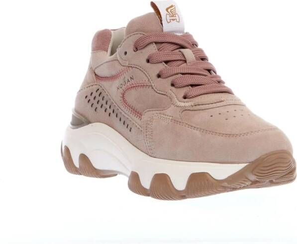 Hogan Beige Hyperactieve Sneakers Beige Dames