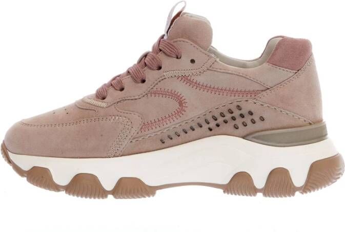 Hogan Beige Hyperactieve Sneakers Beige Dames