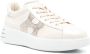 Hogan Beige Kalf Sneaker met Strass Detail Beige Dames - Thumbnail 2