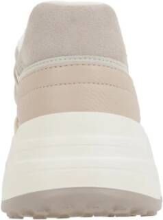 Hogan Beige Lage Sneakers met Natuurlijke Details Beige Dames