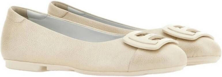 Hogan Ivoor Sneakers voor Stijlvolle Outfits Beige Dames