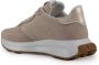 Hogan Beige Leren Sneakers met Technische Stof Inzetstukken Beige Dames - Thumbnail 2