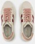 Hogan Beige Leren Sneakers Ronde Neus Beige Dames - Thumbnail 5