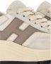 Hogan Beige Leren Sneakers Stijlvol Beige Dames - Thumbnail 3