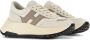 Hogan Beige Leren Sneakers Stijlvol Beige Dames - Thumbnail 4